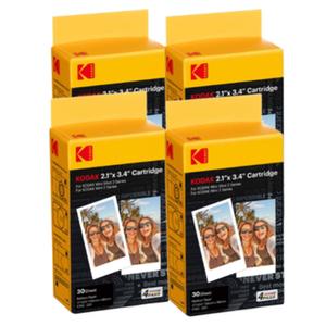 코닥 미니2 미니샷2 포토프린터 전용 2인치 사진인화 인화지 카트리지 120매