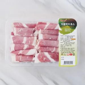 호주산 소 차돌박이 로스(냉동) 팩 400g