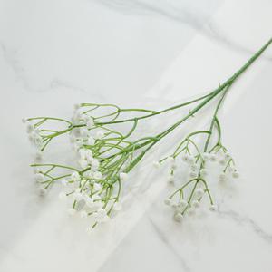 할메이드 생화같은 조화 꽃 hf36 안개꽃 1p