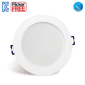 더쎈 LED 다운라이트 방습 에코 4인치 9W 욕실등 매입등