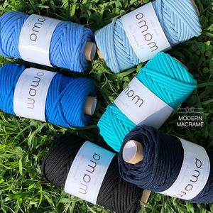 모던마크라메 고급 우동끈 5mm 콘사 마크라메 재료 망고실