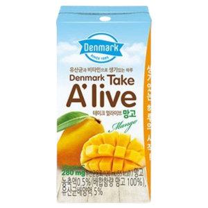 덴마크 테이크 얼라이브 망고 120ml x 48개