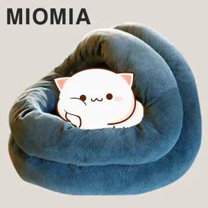 미오미아 고양이방석 이글루 에스키모 하우스 냥이방석 강아지집 고양이집 뱐려동물만능쿠션