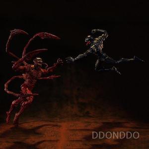 반다이 베 놈피규어 핫토이 마블 굿즈 장식