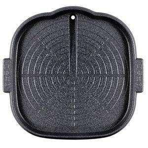 (무료배송) 키친아트 고기 불판 삽겹살 그릴 구이팬 사각 주물팬