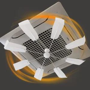 천장형 시스템 에어컨 바람막이 실링팬 바람개비 윈드바이저 가림막 날개