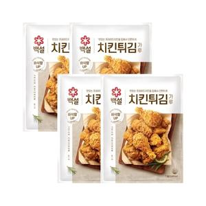 백설 치킨 튀김가루1kg x4개