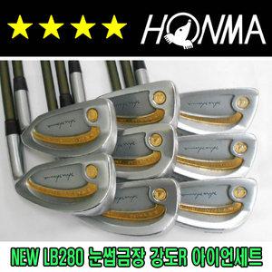 GI3320 혼마 NEW-LB280 4스타 눈썹금장 강도R 남성 아이언세트