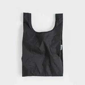 [바쿠백] 소형 베이비 에코백 장바구니 Black