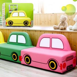 혜령맘 유아 택시소파 유치원 유아쇼파 의자 아동 어린이 귀여운 벤치의자 (90x44cm)