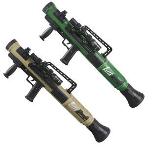 바주카포 유탄발사기 수정탄 스펀지 유탄 세트 실제 시작2025년 모형