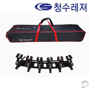 청수레져 칸3 민물받침틀 6단 스텐앞받침대