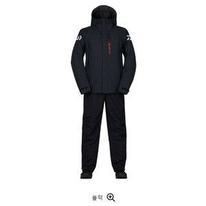 다이와 DW-3423 레인 맥스 하이퍼 하이 로프트 겨울 정장(블랙)
