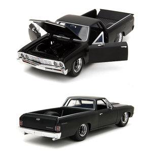 아카데미과학 1/24 분노의질주 1967 쉐보레 엘 카미노 S23022 헐리웃라이드 다이캐스트 자동차 모형 완성품