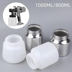 알루미늄 합금 전기 스프레이건 컨테이너 강력한 모든 페인팅 프로젝트에 가능 1000ml