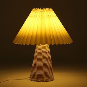 라탄 베이지고급 밝기 테이블 스탠드 무드 조절 C타입