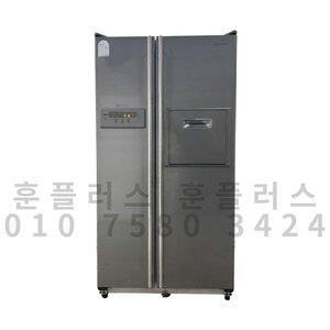 중고 냉장고 삼성 메탈 손잡이 홈바형 양문냉장고 737L