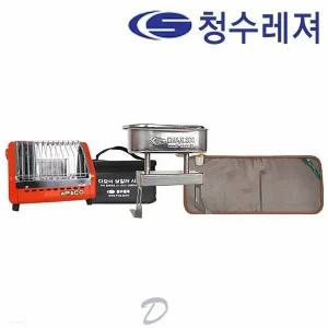 청수레져 낚시용품 다모아9 보일러 + 피엔코난로 + 텐트매트