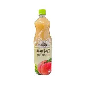 (웅진) 가야 농장 복숭아농장 1.5L x 12개입 과일음료 음료수 쥬스