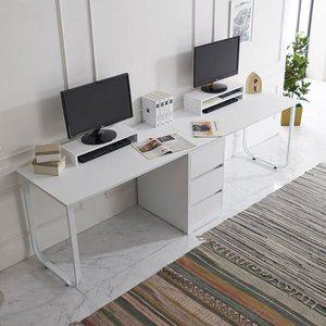 첼시 서랍형 1000 입식 컴퓨터 2인책상세트