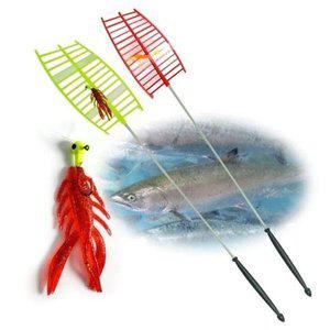 [JHO904PV_53DF]송어낚시세트(견지대+지그헤드+웜)