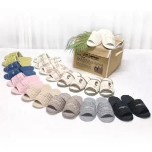 싱글쿠션 컴피 거실화 층간 소음 방지 세탁기 세탁가능 미끄럼 방지 실내화