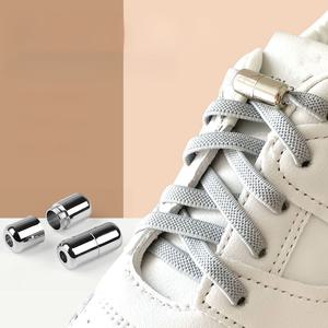 매듭없는 고무줄 실리콘 탄성 스판 운동화끈 신발끈 클립