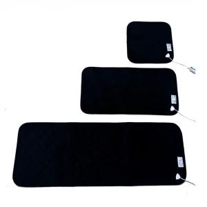 (1.극세사 논슬립-블랙 1인용) 더안 25형 극세사 논슬립 전기 방석 1-2-3인/전기장판/매트/캠핑/쇼파/의자/