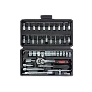 더올데이즈 복스 세트 46p 미니 렌치 소켓 비트 육각 복스알 자동차 수리 자가 정비 공구