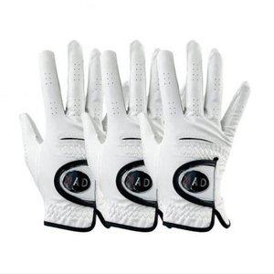 9LOVE 소프트 반양피 오른손 남성용 골프장갑 3장 세트 H