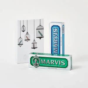 [롯데백화점]마비스 치약 2종 세트 (CAGE) + 쇼핑백동봉