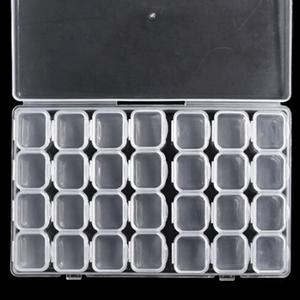 미니 뚜껑 케이스 칸정리 수납통 개별 반짝이 파우더 보관통