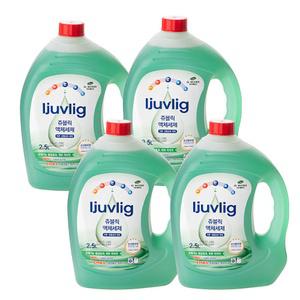 알칼리 세탁 세제 쥬블릭 스니스 2.5L 4개 체취제거 이불빨래 속옷 수건 냄새제거