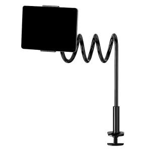 리브에잇 다용도 태블릿 거치대 자바라 클램프 블랙 80cm 1개