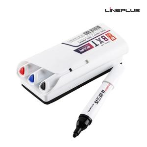 라인BXT 마그네틱 (화이트보드 지우개.마카 3색 )/다색/볼펜/수성/매직/보드/마카/세트/매직펜/놀이펜/굵은