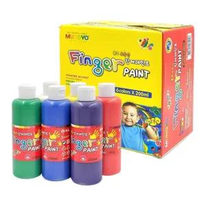 문교 핑거페인트 손으로그리는물감