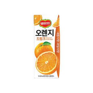 델몬트 드링크 오렌지 190ml x 48팩