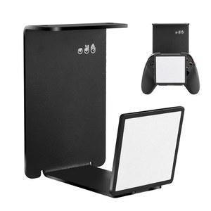 책상용 VKheroKV HC128 헤드폰 홀더 행거, 접착 스트립 포함, PS4/PS5/Xbox/PC/Mac/헤드폰용 범용 헤드셋 스탠드 게임 컨트롤러 행거(사각형)