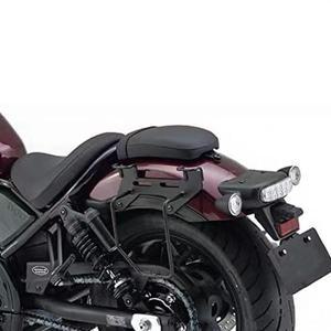 #006I 오토바이 사이드 백 장착 브래킷 HONDA REBEL 1100/DCT 2021 CMX1100 Left (Black) 용 여행용 가방