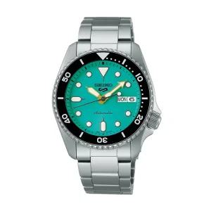 세이코 남성 남자 민트 초록 실버 오토매틱 메탈시계 SRPK33K1