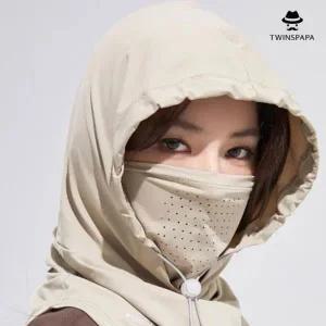 [핫트랙스]마스크 후드 일체형 쿨 바라클라바 P0000TYP 1+1