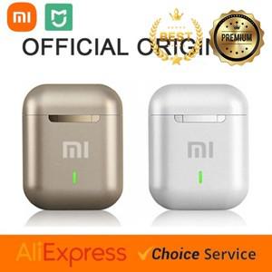 전화 헤드셋 샤오미 J18 무선 블루투스 인이어 헤드폰 하이파이 스테레오 마이크 포함 터치 방수 노이즈 캔