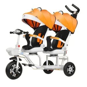 쌍둥이 유모카 2인용 접이식 세발 레귤러 모델