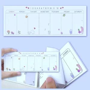 주간 스케줄러 계획표 주간플래너