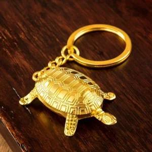 금전운 인기 행운 황금거북이 열쇠고리 감성