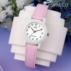 [카시오] LQ-139L-4B1 미니멀 학생 임용고시 수능 수험생 여자 가죽 손목시계 c