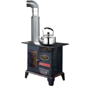 주물화목난로 숯 연탄 펠렛 난로 실내 주물 그릴 가정용