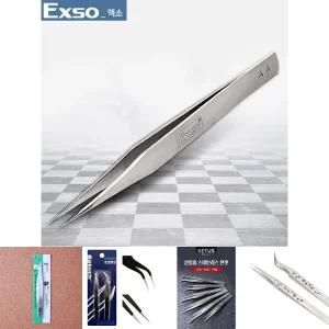 엑소-핀셋 AA 130mm (1EA)/비즈/공예용/프라모델/정밀/조립/공작용/작업용/다꾸용/네일아트/부품/집게/공구