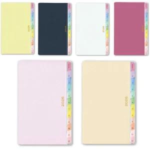 놀티 페이젬 다이어리 2026년 위클리 컴팩트 i 사이드인덱스 메모 블록 플래너