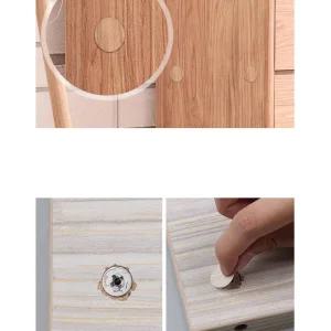 가구 벽 흠집 보수 도톰한 스티커 6장 수납가구 DIY